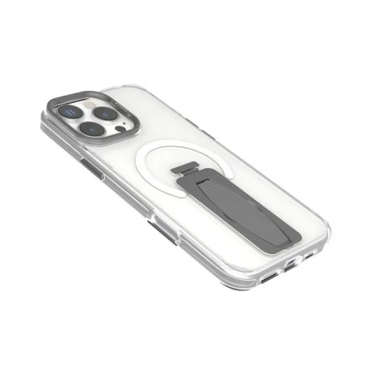 Cover Iphone 16 Pro Max Magsafe Grip Case levelo Morphix - Gray